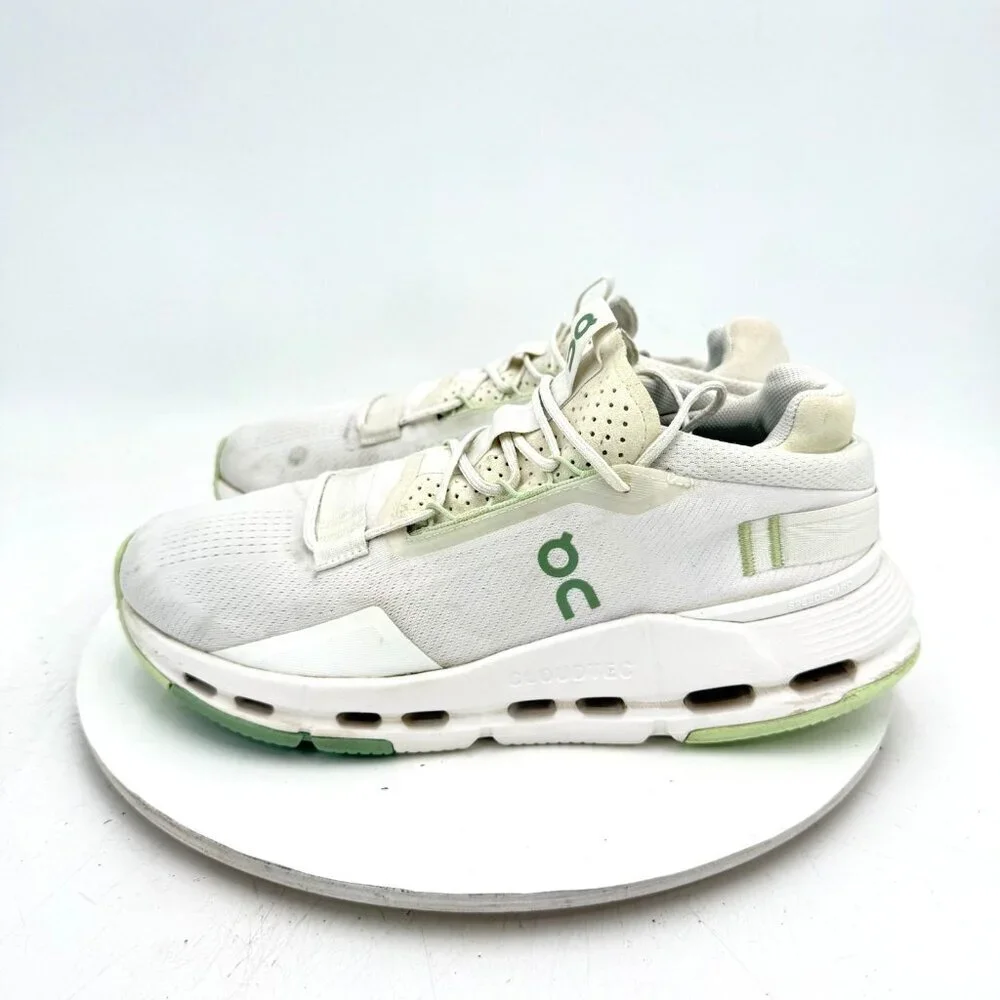 On Cloudnova 2 Swiss Engineering Men Size 8.5 3ME30211186 White Running Shoes